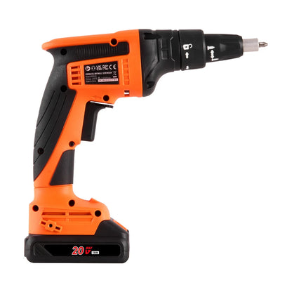 Unleash Your DIY Skills with the VEVOR 20V Cordless Drywall Screw Gun Kit! 🚀🔧 Includes 2 Batteries, Charger, and More! Perfect for Every Project! 💪✨