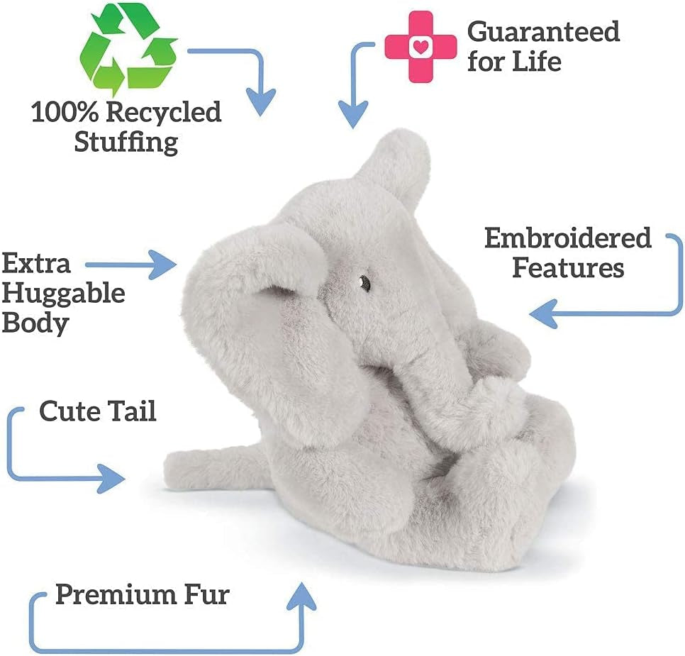 Elephant Plush – Small Stuffed Animals, Cuddle Cub, 13 Inch