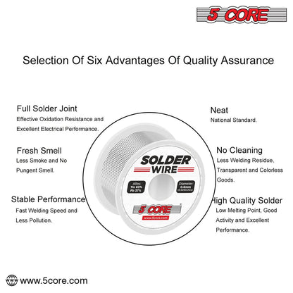 5 Core Solder Wire DIY Tin Lead for Soldering Components