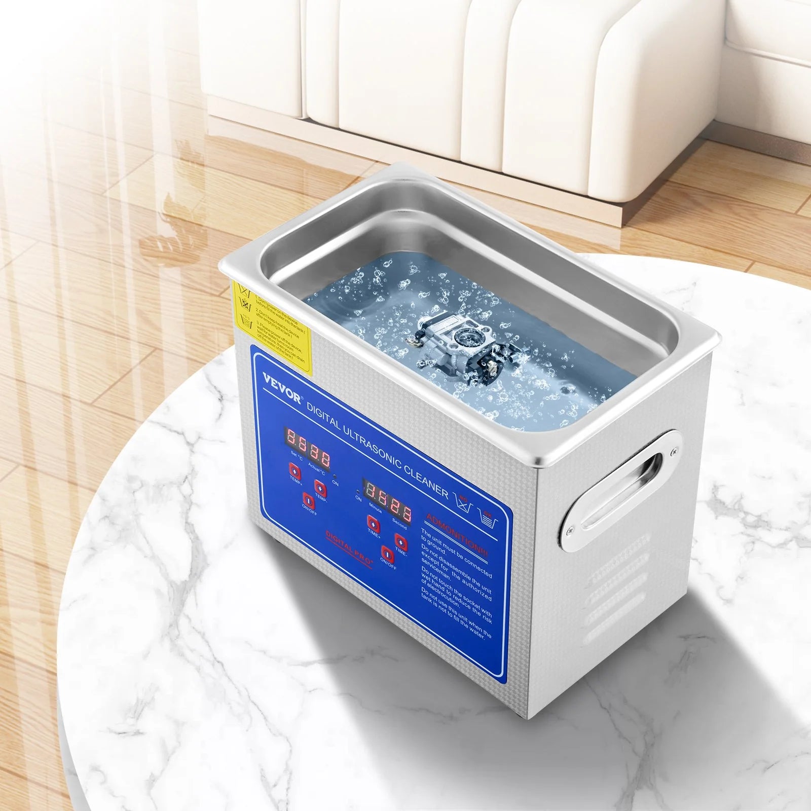 Revitalize Your Jewelry and More with the VEVOR Ultrasonic Cleaner! 💎✨ Digital Timer & Heater for a Sparkling Clean Every Time! 🕒🔥 Perfect for Glasses, Watches, Rings, and Small Parts! 🛠️ #CleanWithVEVOR #JewelryCare #UltrasonicCleaning