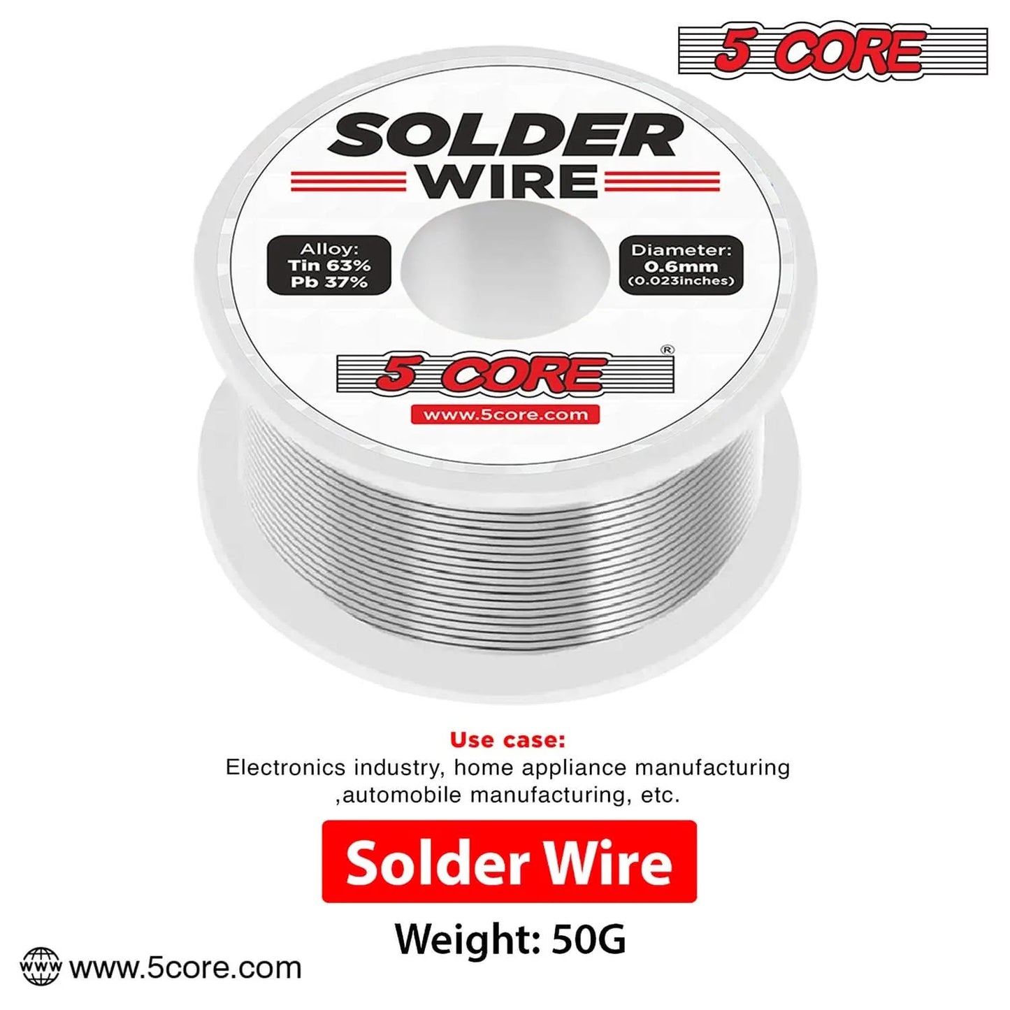 5 Core Solder Wire DIY Tin Lead for Soldering Components